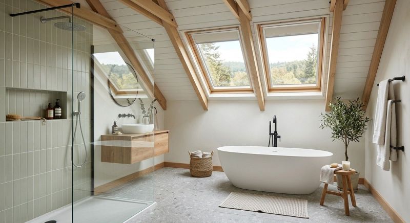Attic Bathroom Remodeling in Seminole County, FL