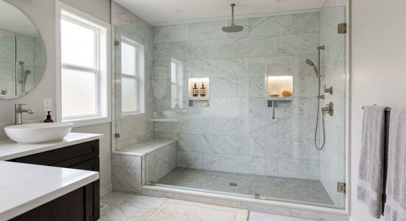 Granite Shower Installation in Seminole County, FL